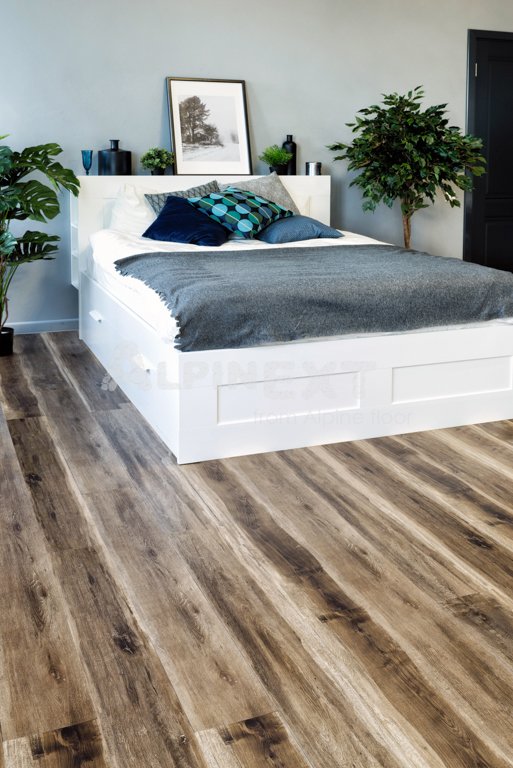Кварцвинил Alpine Floor Ультра (Ultra) Еco 5-12 Орех Светлый