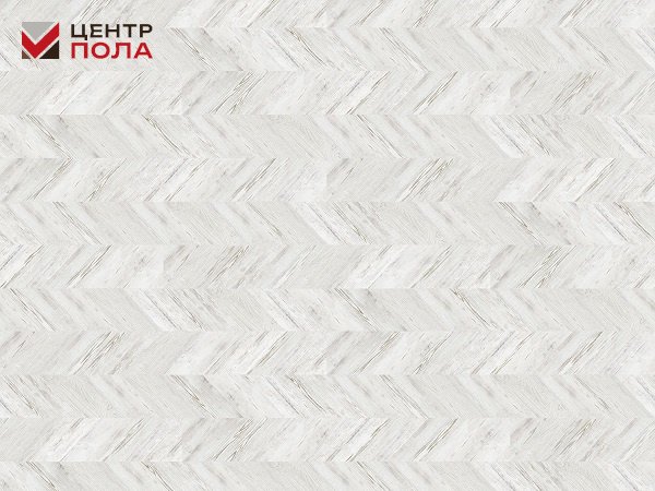 Пробковое покрытие CorkStyle Chevrone Click White
