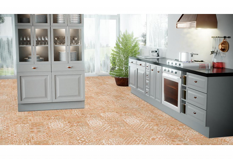Ламинат Falquon Quadraic Q005 Terracotta