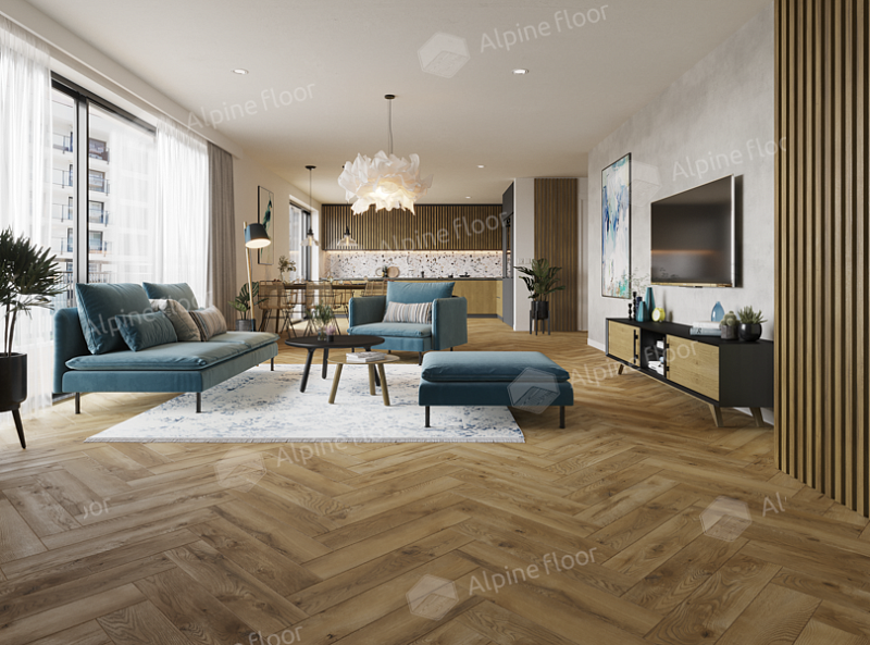 Ламинат AlpineFloor Ville 63262 Дуб Каррито