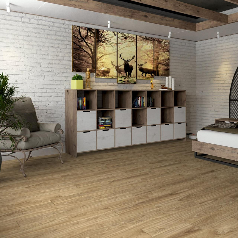 Кварцвинил Damy Floor Family 0036-2 Орех Европейский