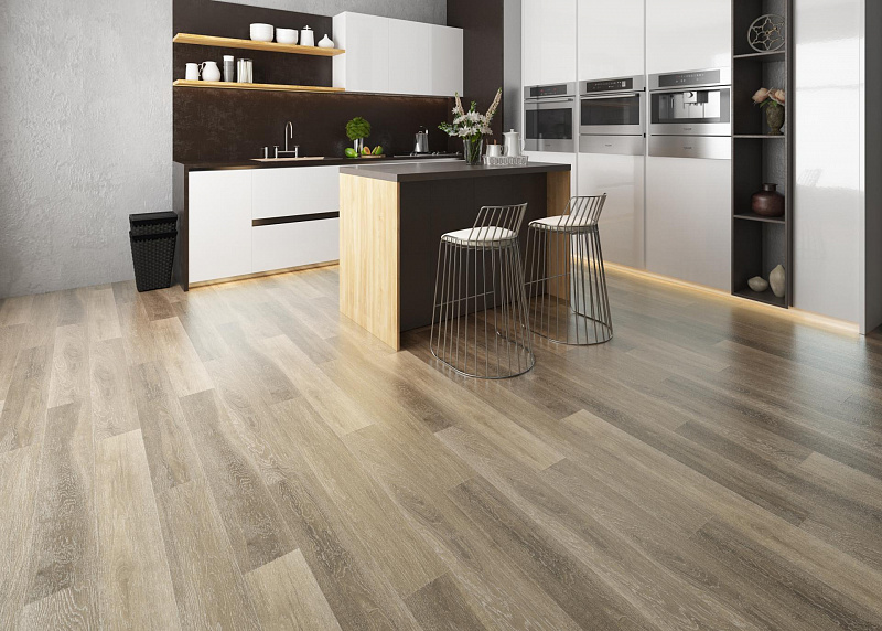 Кварцвинил Alta Step Excelente SPC 6614 Дуб базальтовый