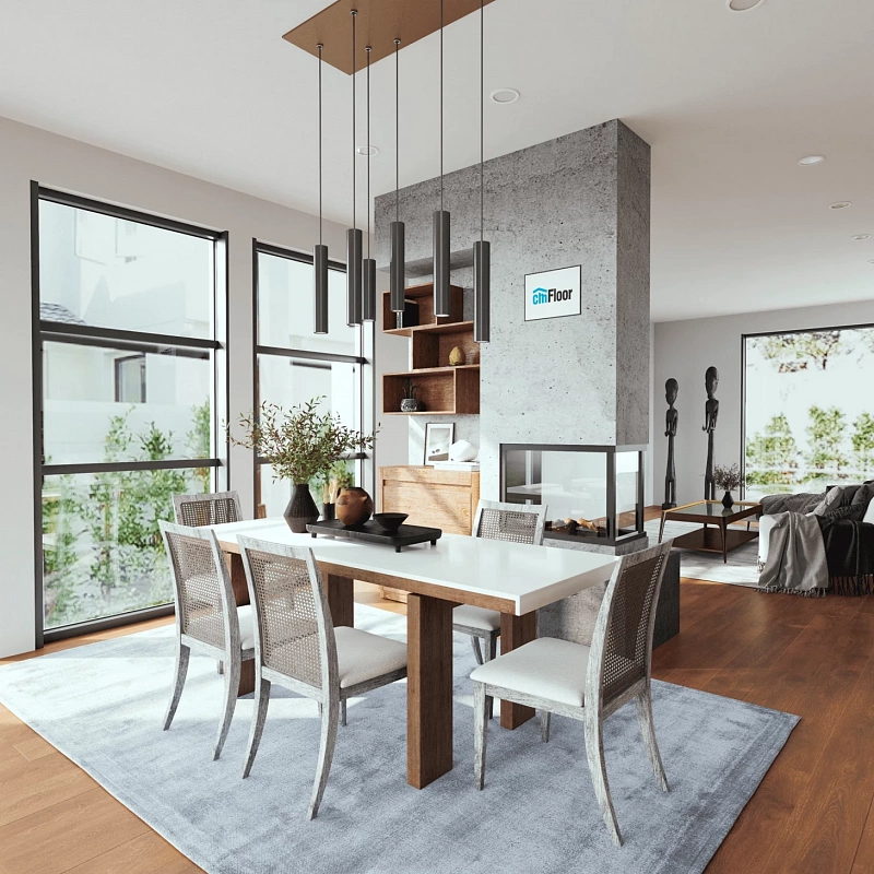 Кварцвинил CM Floor ScandiWood 18 Дуб Корица (С подложкой)