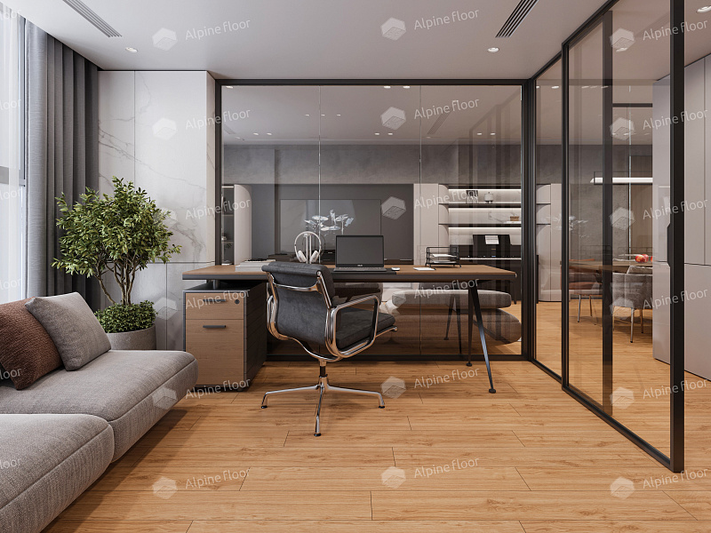 Кварцвинил Alpine Floor Classic Light Еco 162-77 Дуб классический