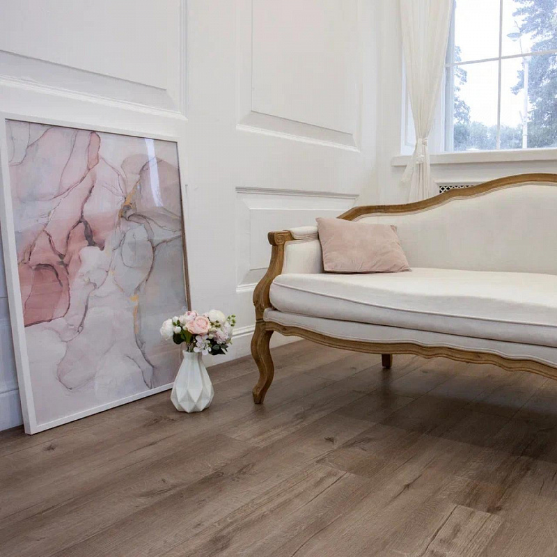 Кварцвинил Damy Floor Family LVT JC8271-7-LVT Дуб Изысканный