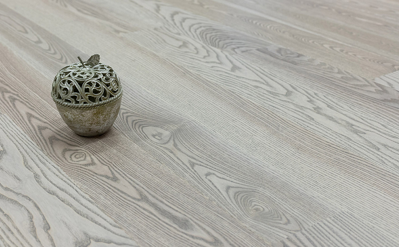 Паркетная доска Polarwood Elegance Ясень 138 Рыцарь Серый Матовый Лак 1П