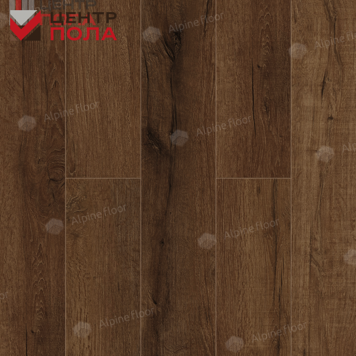 Кварцвинил Alpine Floor Premium XL Eco 7-18 Дуб Шоколадный