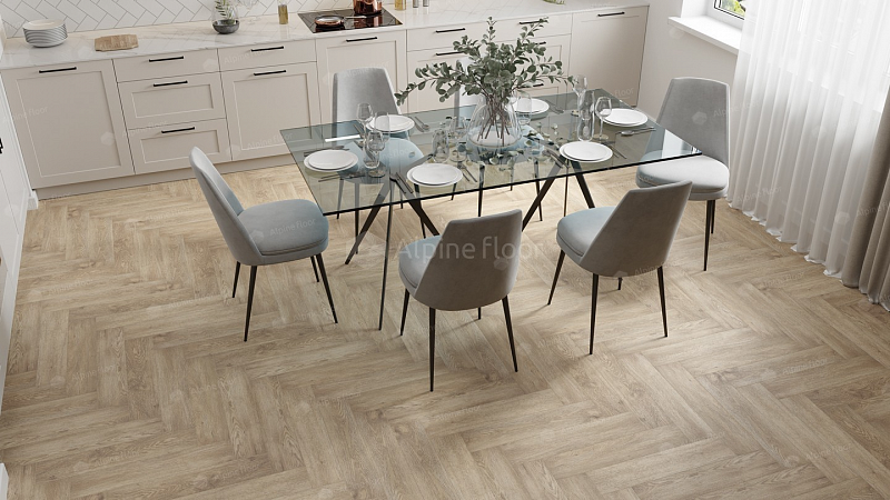 Кварцвинил Alpine Floor Parquet Lvt Eco 16-3 Дуб Ваниль Селект