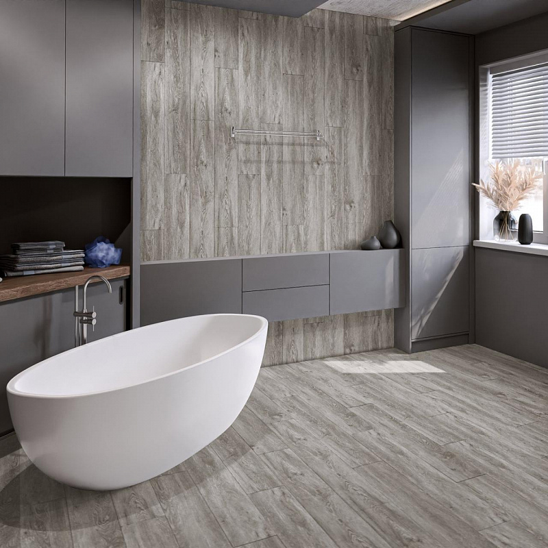 Кварцвинил Damy Floor Family LVT SL3683-6-LVT Дуб Английский