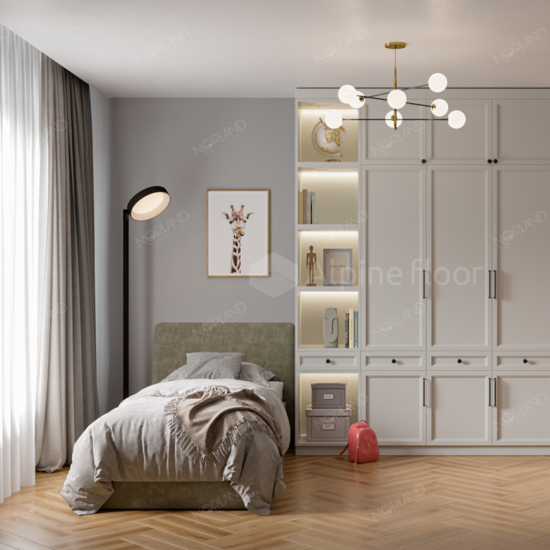 Кварцвинил Norland Северный уют LVT (Lagom Parquet LVT) 1034-07 Varig