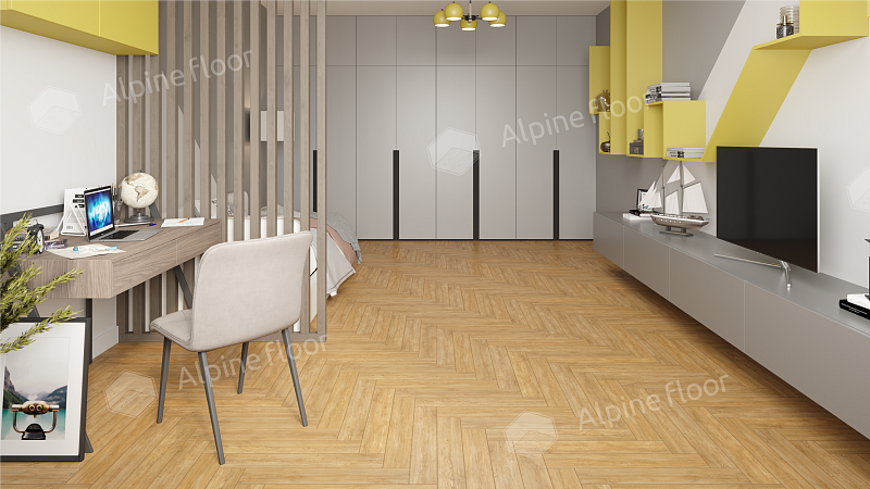 Ламинат AlpineFloor Herringbone 12 Pro LF106-04 Дуб Тулуза