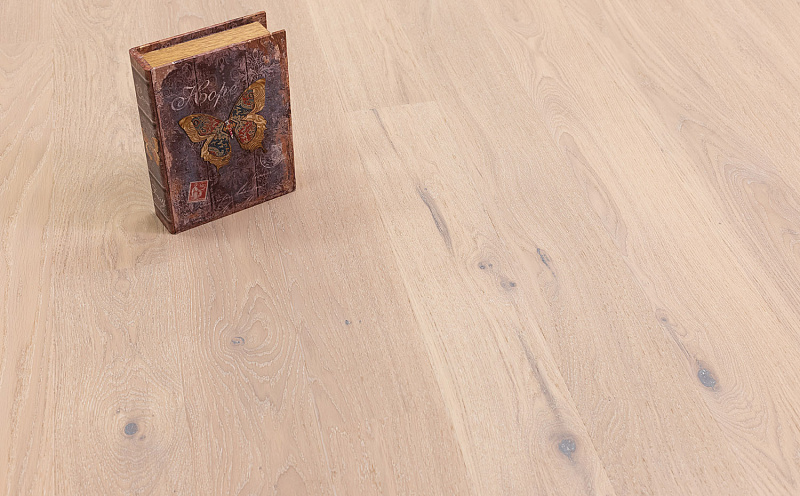 Паркетная доска Polarwood Elegance Дуб 138 Артист Белый Масло 1П