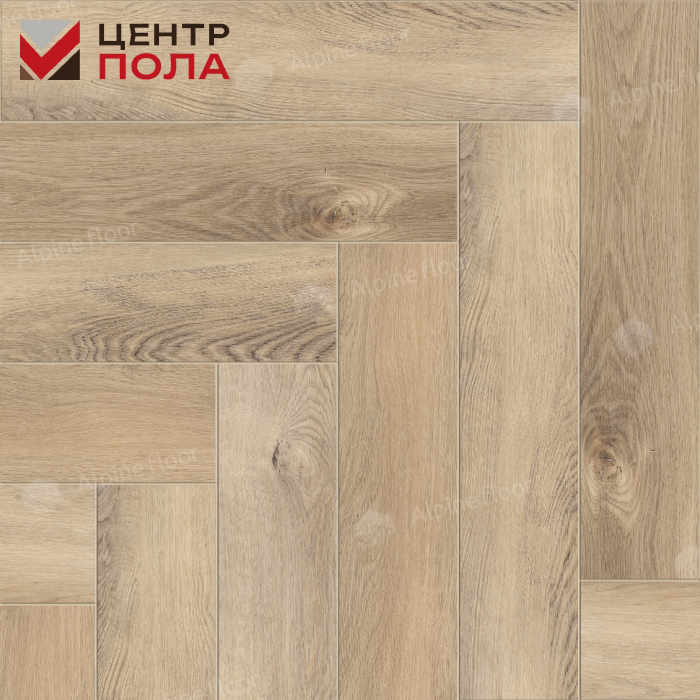 Кварцвинил Alpine Floor Премиальный паркет (Parquet Premium) Eco 19-17 Дуб Природный Изысканный