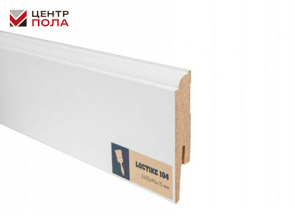 Плинтус MDF Arbiton Loctike 104 2400х90х15 мм
