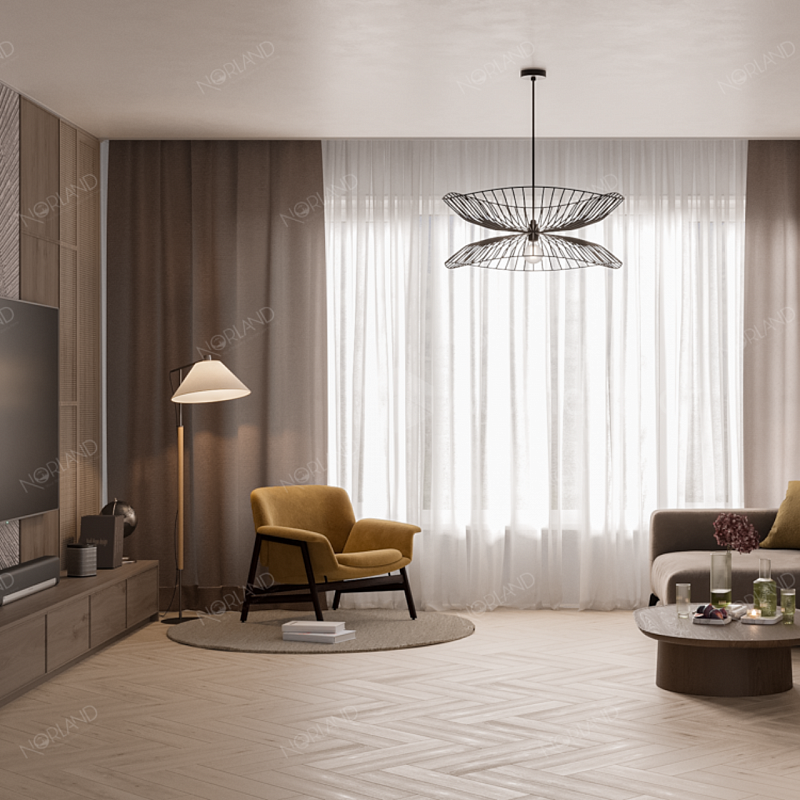 Кварцвинил Norland Северный уют LVT (Lagom Parquet LVT) 1034-08 Elegant