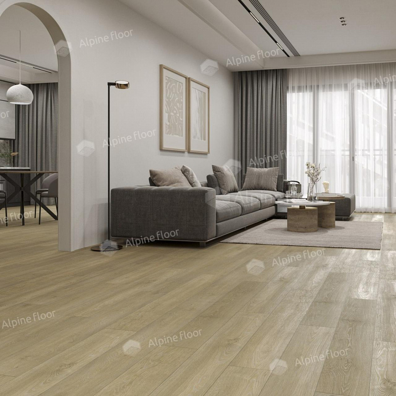 Кварцвинил Alpine Floor Ультра (Ultra) Eco 5-36 Дуб Скандинавия