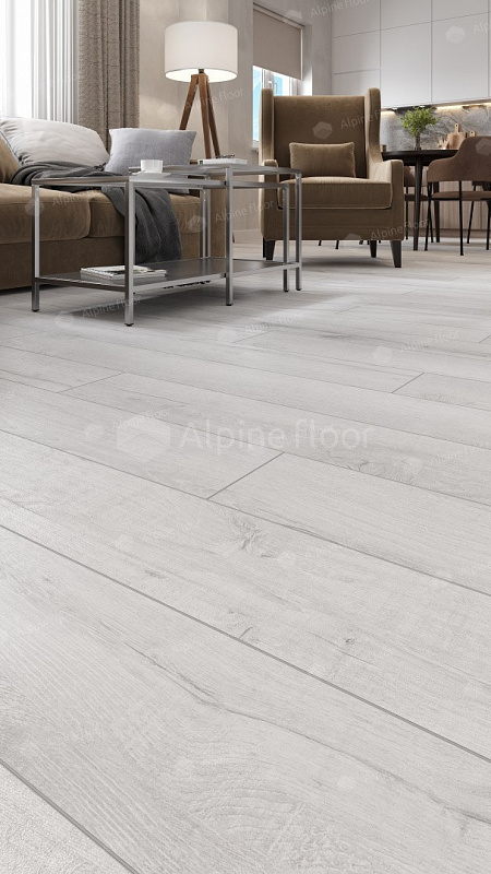 Кварцвинил Alpine Floor Premium XL Eco 7-21 Дуб Морская пена
