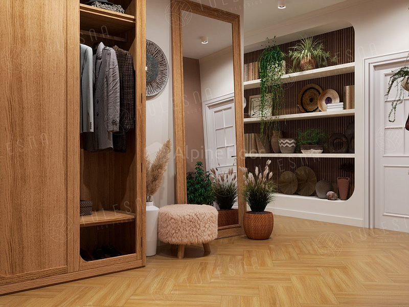 Кварцвинил Tulesna Искусство в паркете (Art Parquet) 1005-07 Sincero