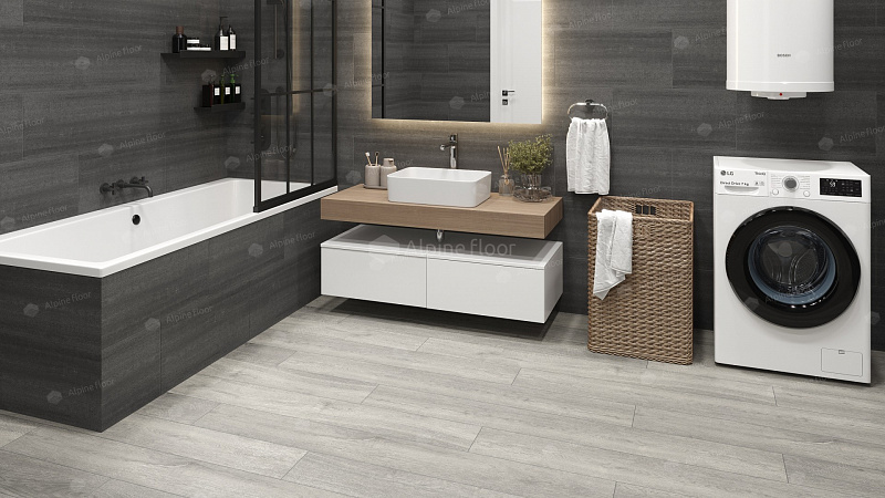 Кварцвинил Alpine Floor Premium XL Eco 7-14  Дуб Платина