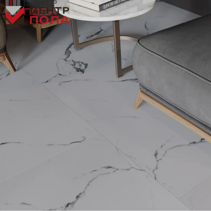 Кварцвинил Vinilam Ceramo Stone Glue 83444 Итальянский Мрамор