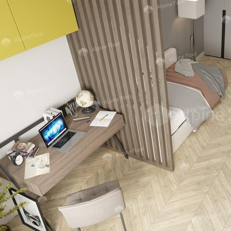 Кварцвинил Alpine Floor Chevron Alpine Lvt Eco 20-7 Сонома
